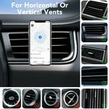 FAMOO Magsafe car mount for Car Features Strong Magnets, with Car Phone Holder Mount Designed for Dashboard Use.360° , Phone Holder for car Works As Practical Car Accessories Fit for iPhone, Black