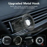 FAMOO Magsafe car mount for Car Features Strong Magnets, with Car Phone Holder Mount Designed for Dashboard Use.360° , Phone Holder for car Works As Practical Car Accessories Fit for iPhone, Black