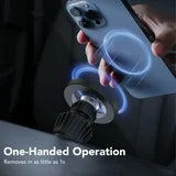 FAMOO Magsafe car mount for Car Features Strong Magnets, with Car Phone Holder Mount Designed for Dashboard Use.360° , Phone Holder for car Works As Practical Car Accessories Fit for iPhone, Black